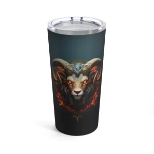 Aries Zodiac Sign Tumbler 20oz