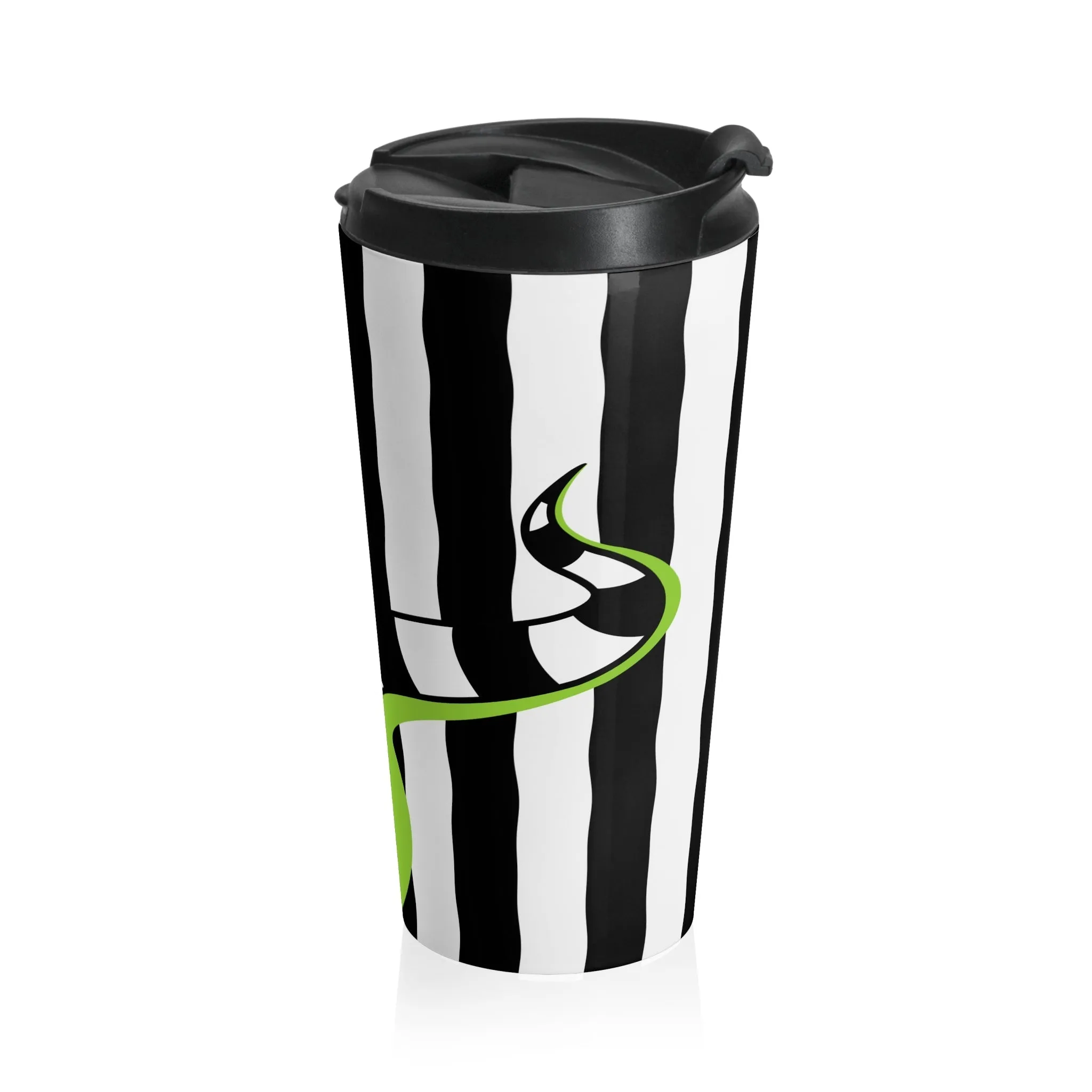Beetlejuice & Sandworm travel coffee mug 15oz
