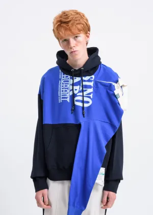 Black Polo Shirt Docking Hoodie