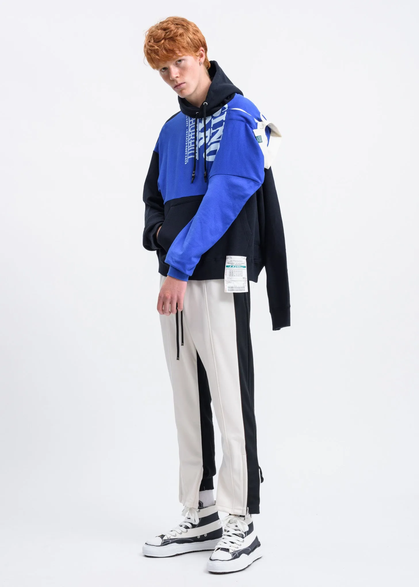 Black Polo Shirt Docking Hoodie