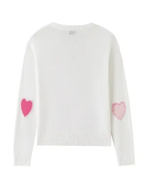 Cherise Sweater in Cloud white