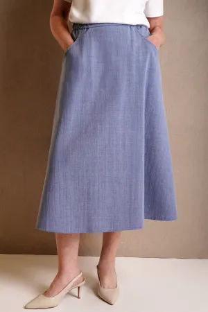 Clarence Skirt - Denim