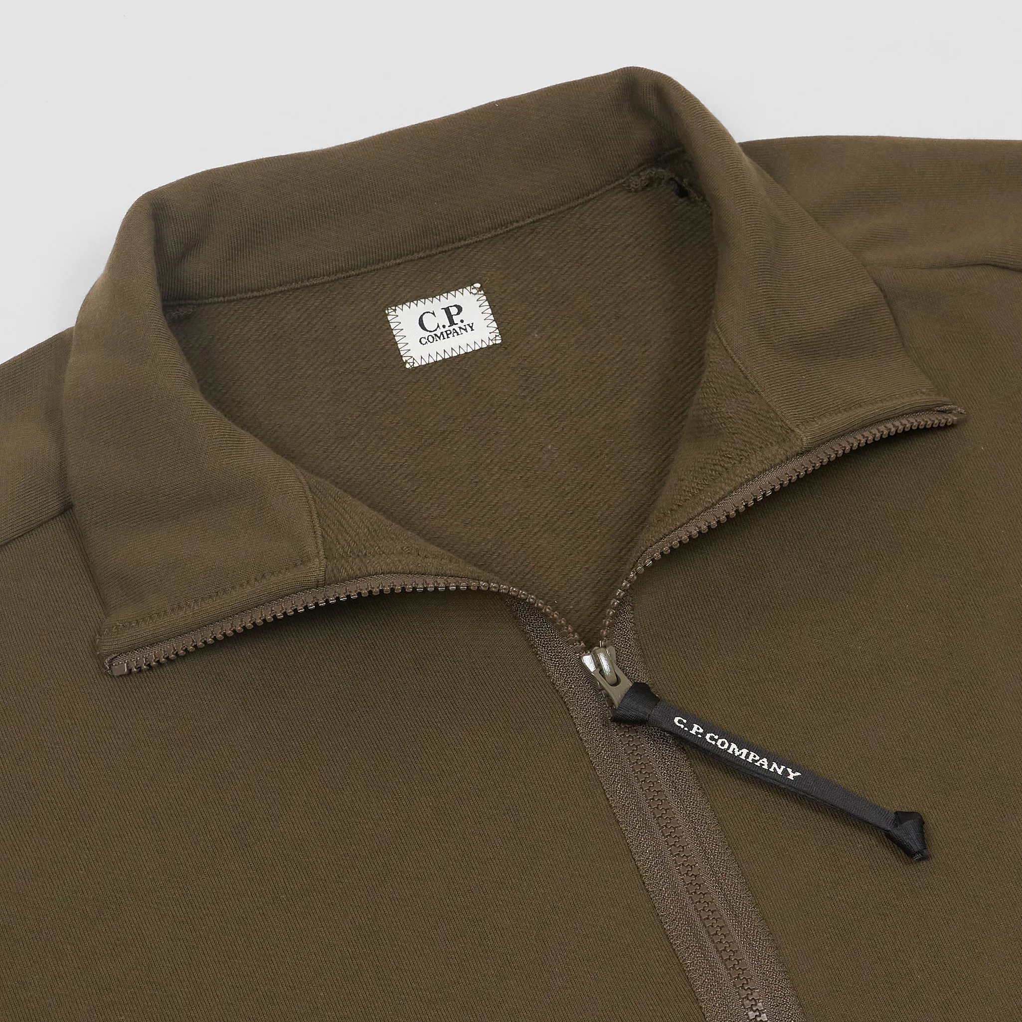 C.P. Company Full-Zip  Fleece Cardigan Sweater