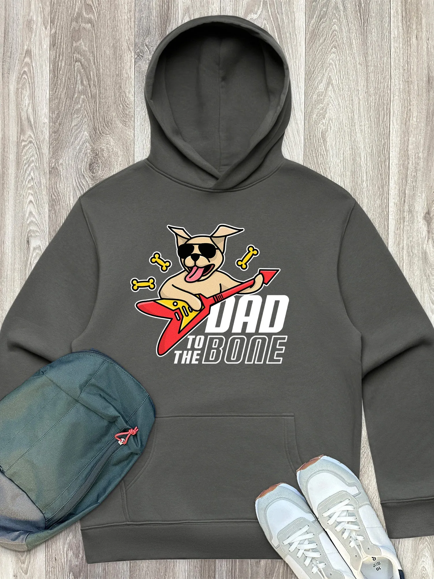 Dad To The Bone Men's Comfort Hood