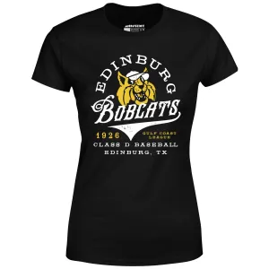 Edinburg Bobcats - Texas - Vintage Defunct Baseball Teams - Women's T-Shirt