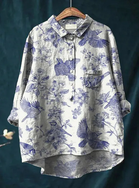 Elise  Classic Floral Shirt