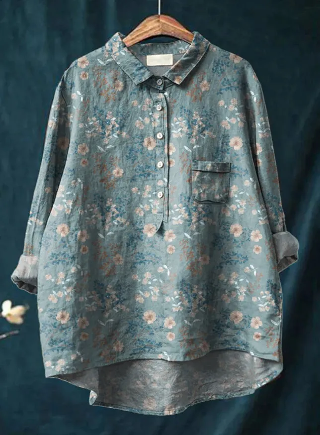 Elise  Classic Floral Shirt