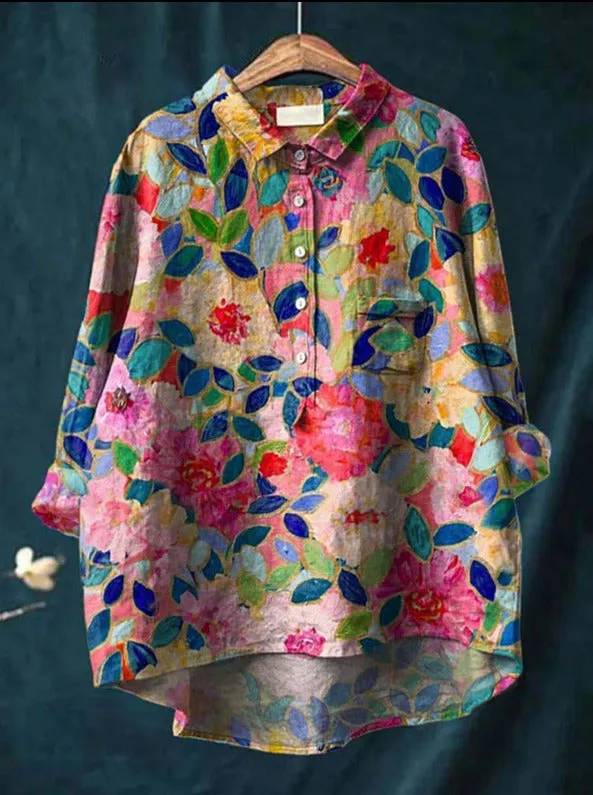 Elise  Classic Floral Shirt