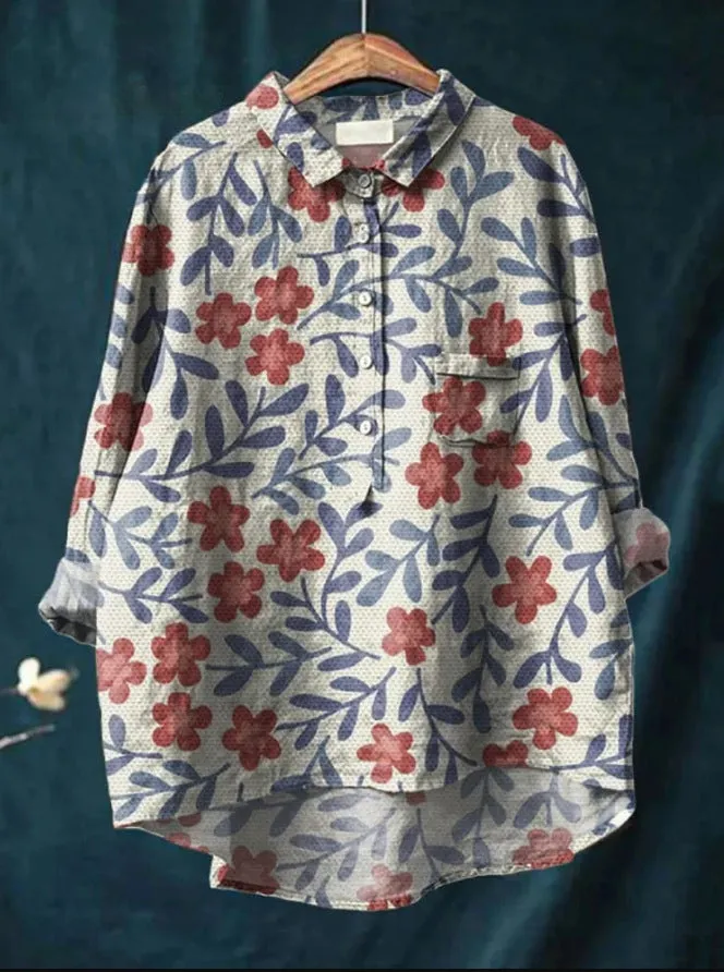 Elise  Classic Floral Shirt