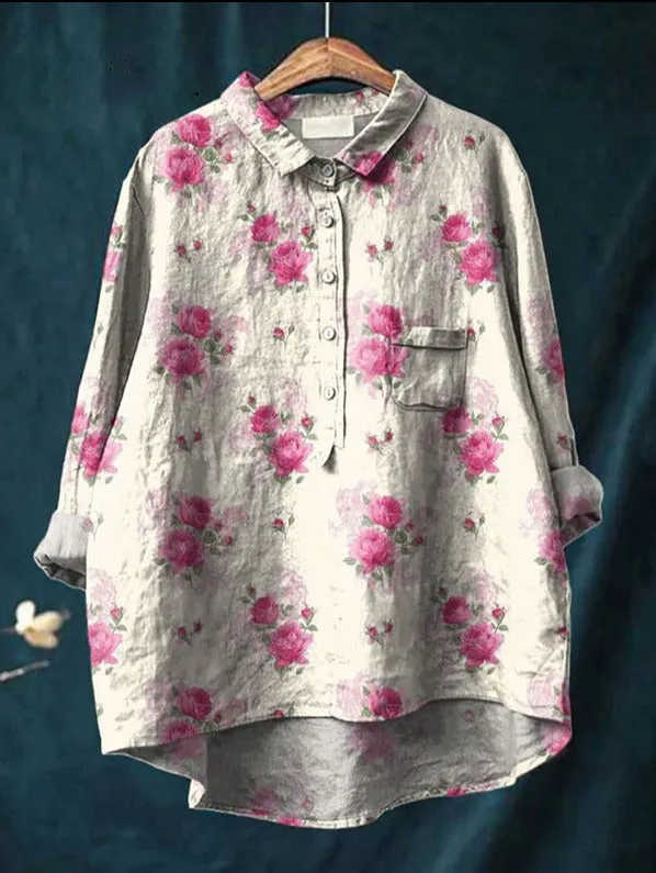 Elise  Classic Floral Shirt