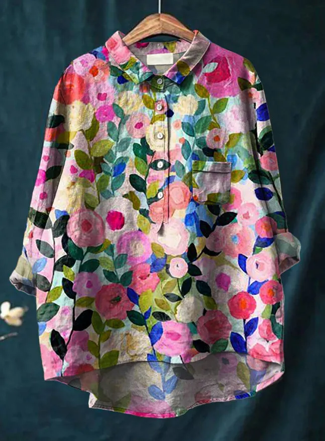 Elise  Classic Floral Shirt
