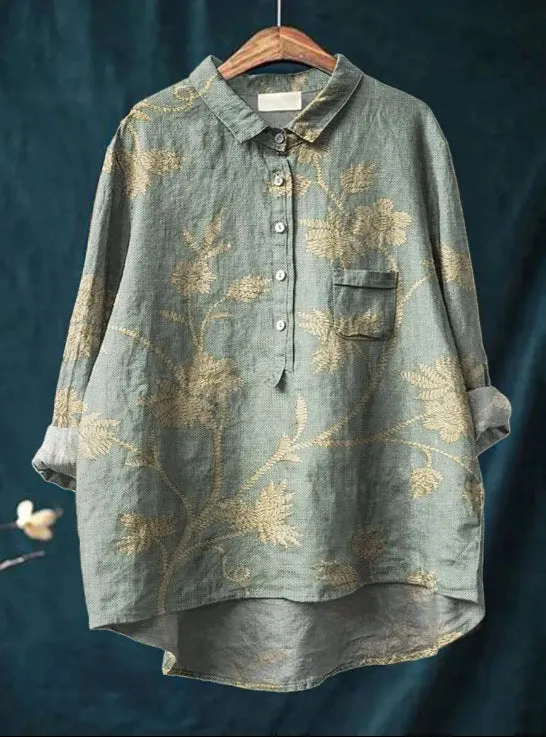 Elise  Classic Floral Shirt