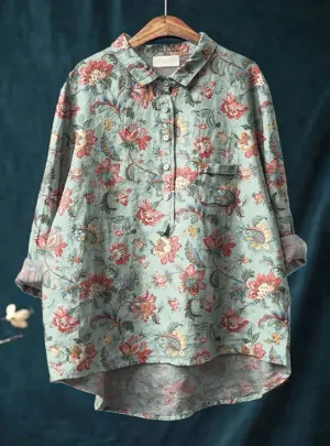 Elise  Classic Floral Shirt
