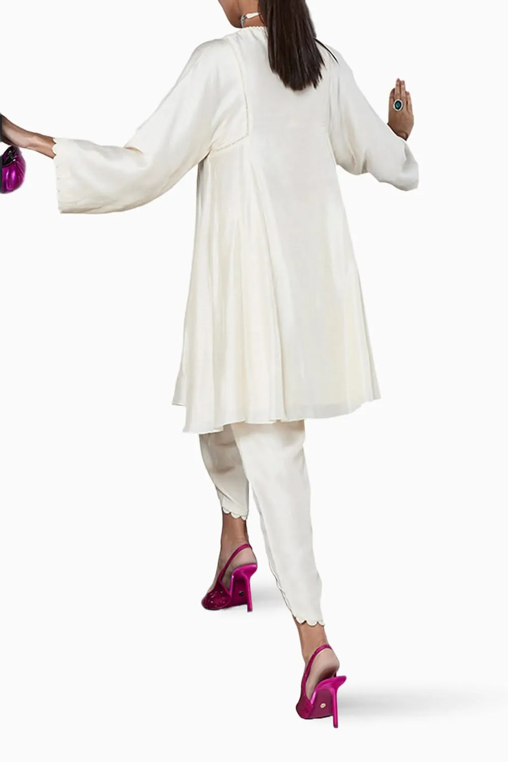 Eloise Ivory Kurta Set