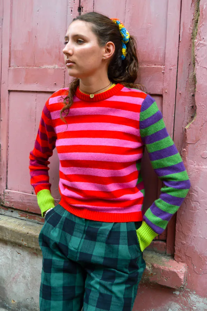 Eribé Stobo Rosa Stripe Sweater