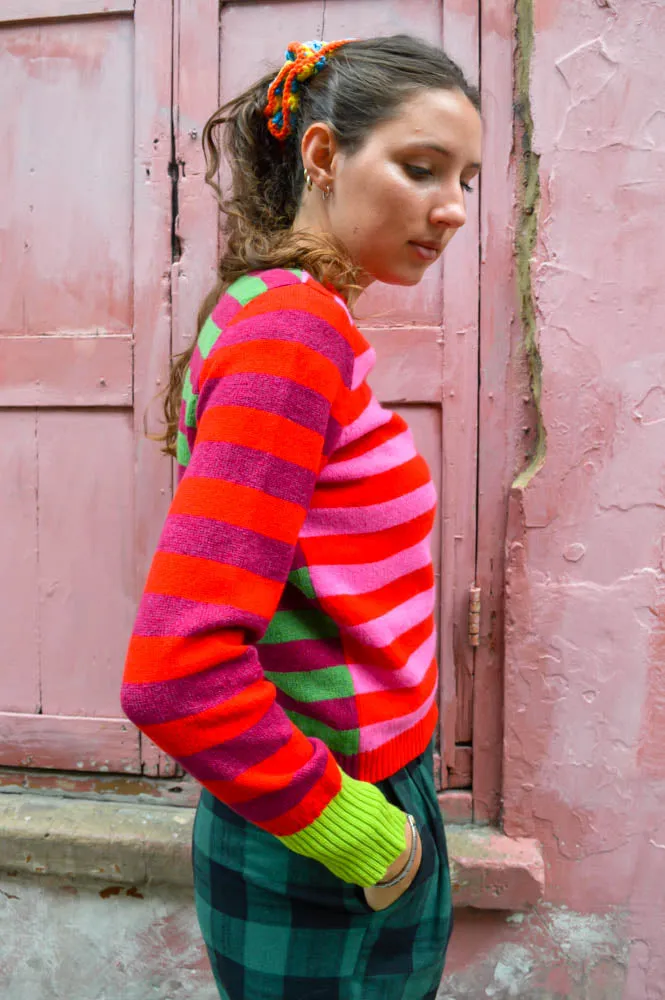 Eribé Stobo Rosa Stripe Sweater