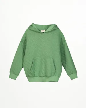 Fair Green Quilted Sweater