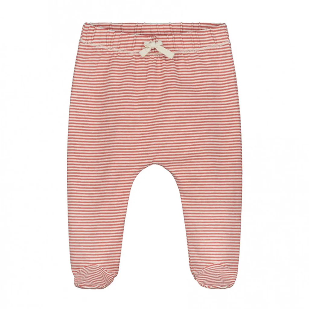 Footies Baby Faded Red Cream