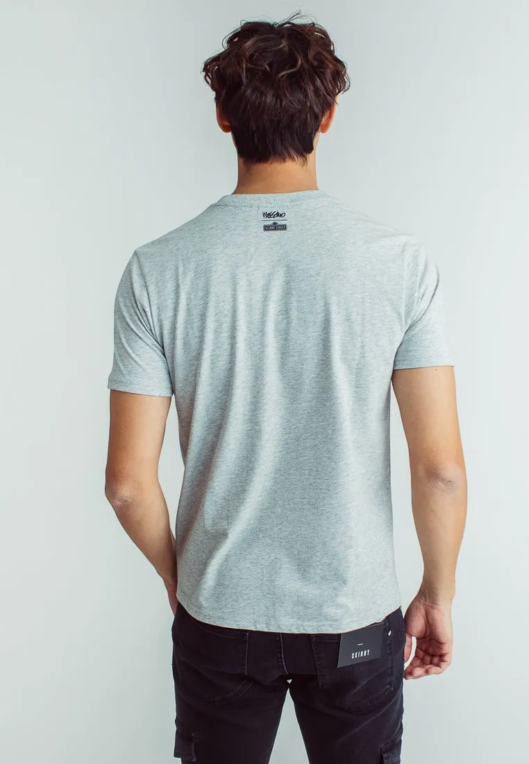 Heather Gray Grover with Soft Touch Classic Fit Tee