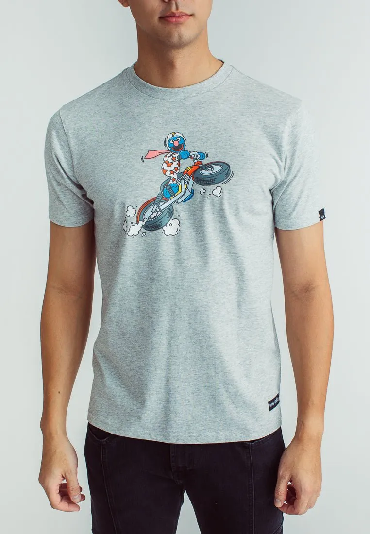 Heather Gray Grover with Soft Touch Classic Fit Tee