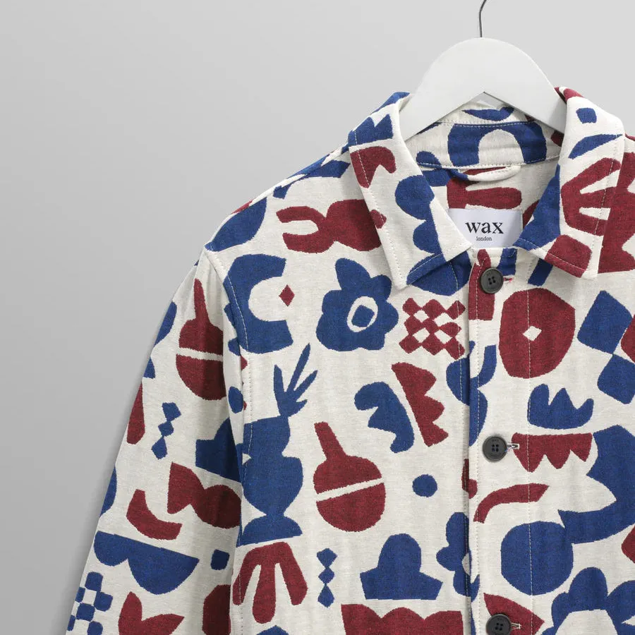 Iggy Jacket Spin Jacquard (Red   Blue)