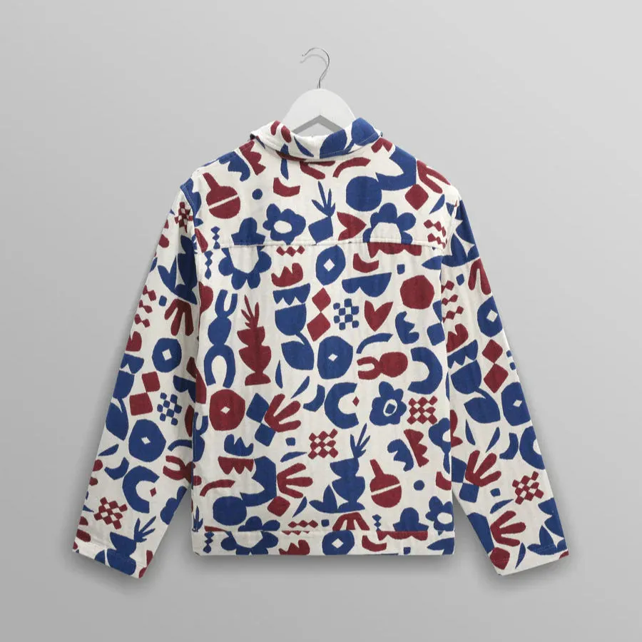 Iggy Jacket Spin Jacquard (Red   Blue)