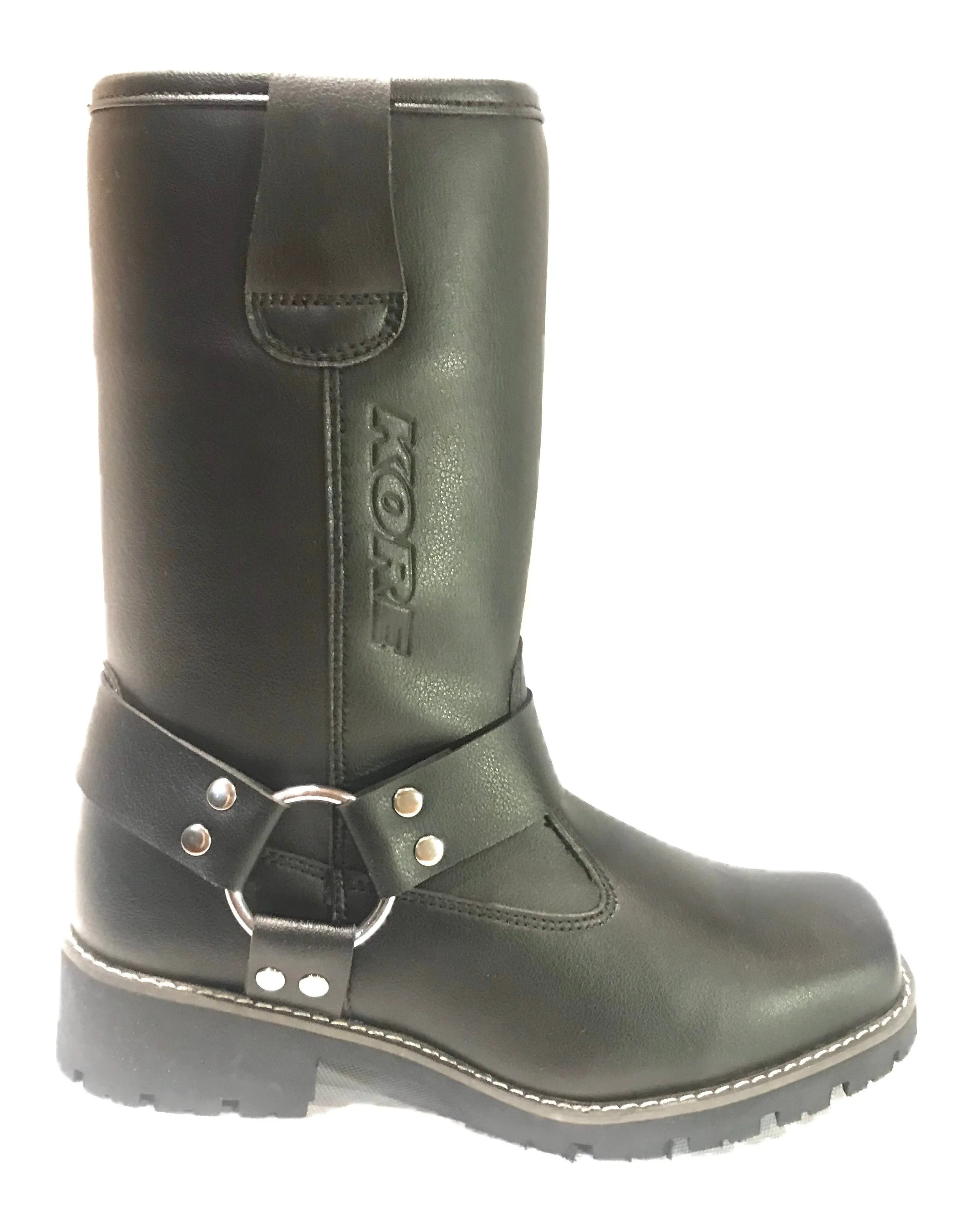 Kore Buckle Black MotorCycle Touring | Chopper | Cruiser Boots