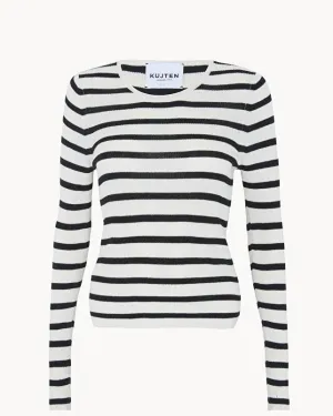 KUJTEN SILK-CASHMERE SAILOR SWEATER