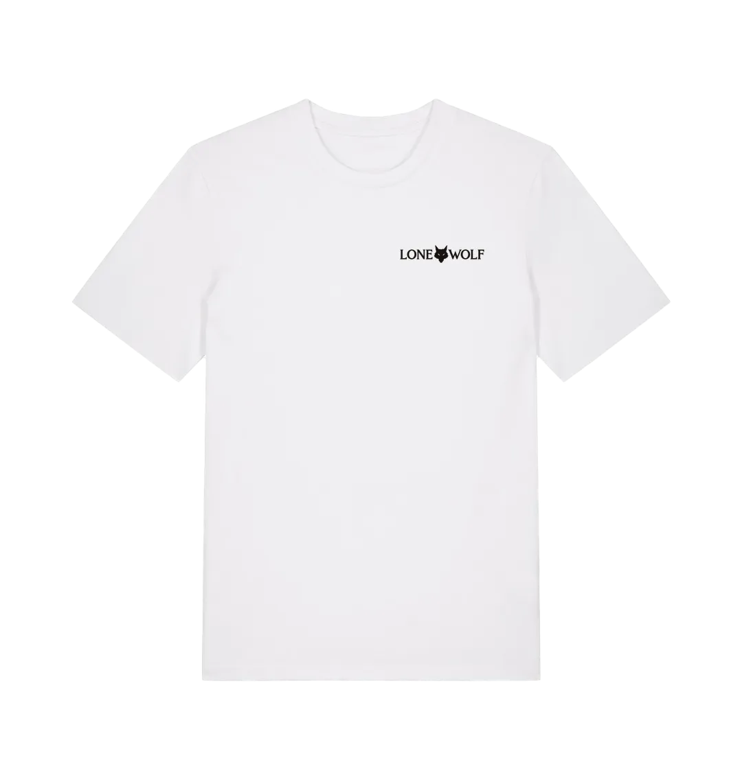 Lone Wolf Logo - White T Shirt