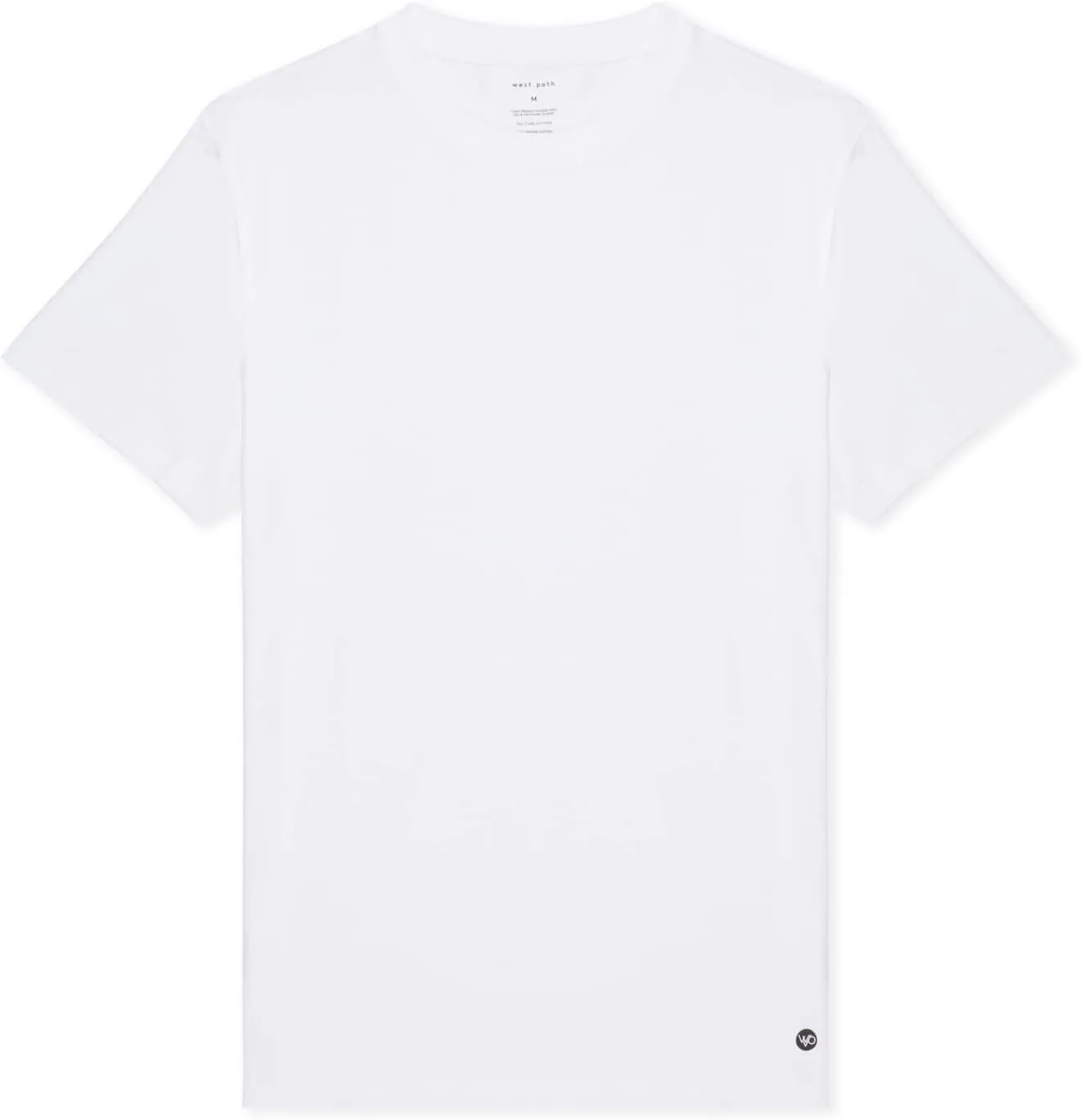 Men's 100% Organic Cotton T-Shirt - Fair Trade Certified Shirts for Men - Men's Cotton Tees - Plain Color T-Shirt (6 Pack)