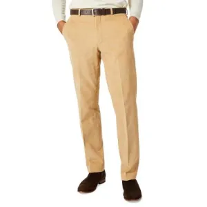Michael Kors Mens Modern Fit Corduroy Pants Camel Yellow 35 x 30