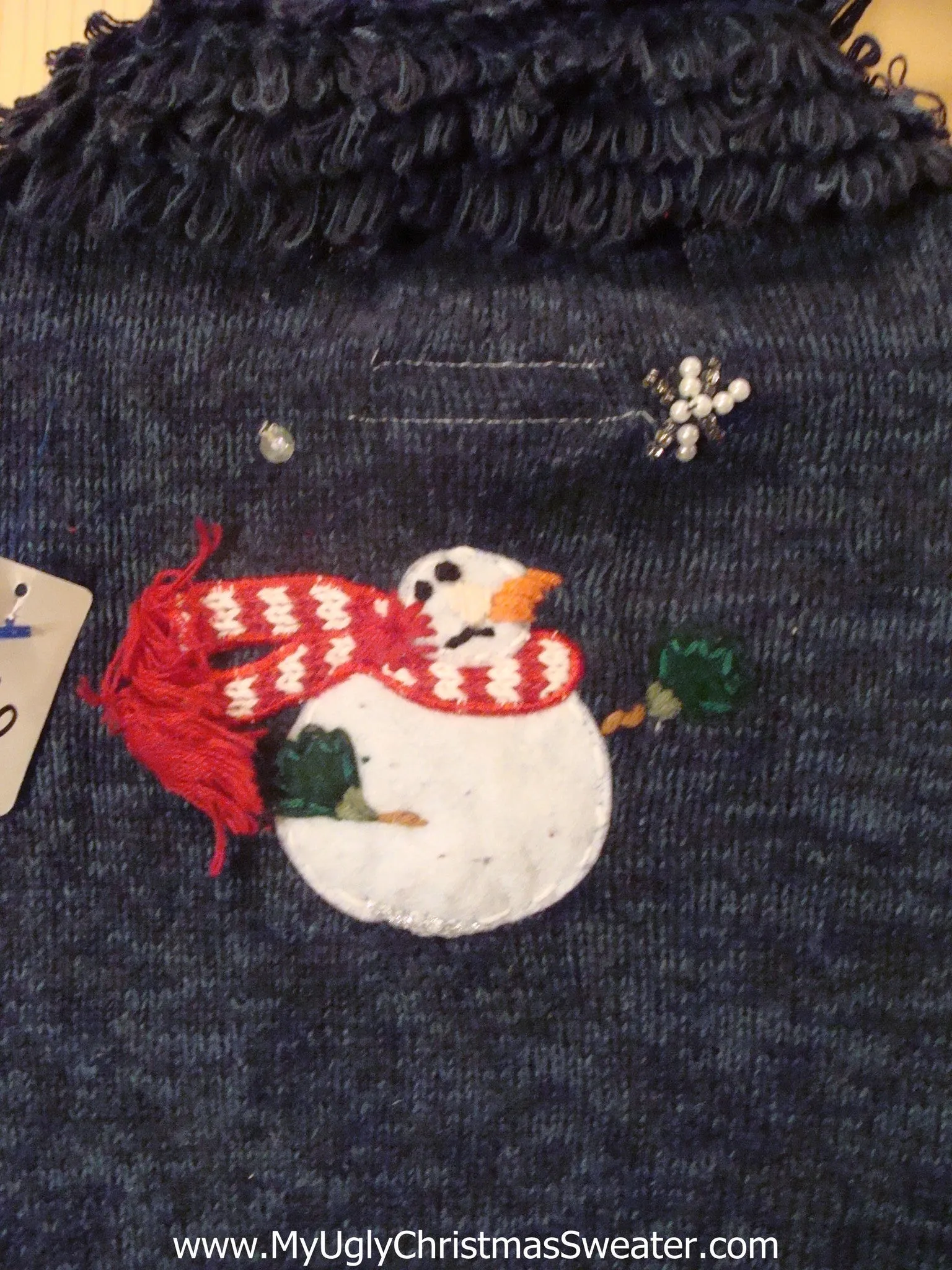 Need to Buy Christmas Sweaters? Skiing Snowmen Light Up Sweater