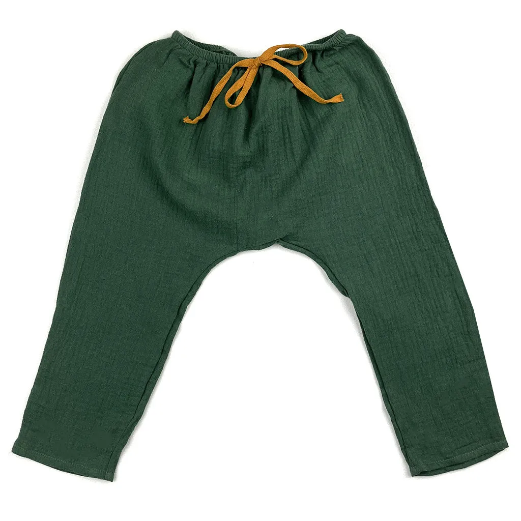 Pants Baggy Forest Green