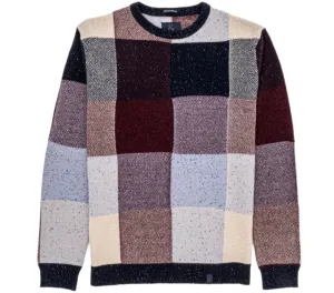 Patchwork Crew Neck