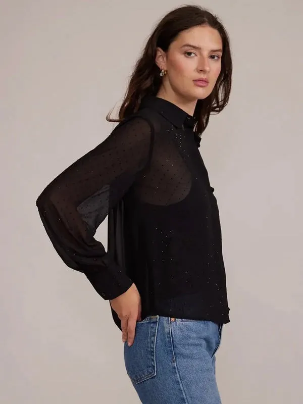Rana Embellished Button Down Top