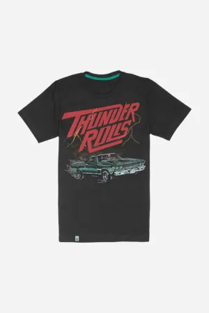 Sendero Provisions Thunder Rolls T-Shirt in Vintage Black