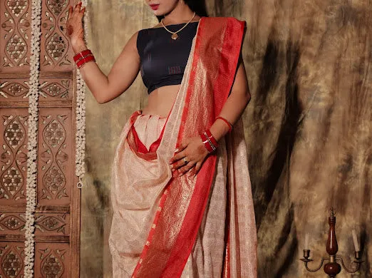 Sundori - Black Embroidered Sleeveless Cotton Blouse
