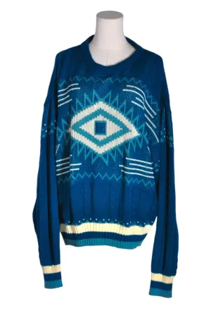 THE MEN'S STORE Men Sweaters Regular fit in Blue - L