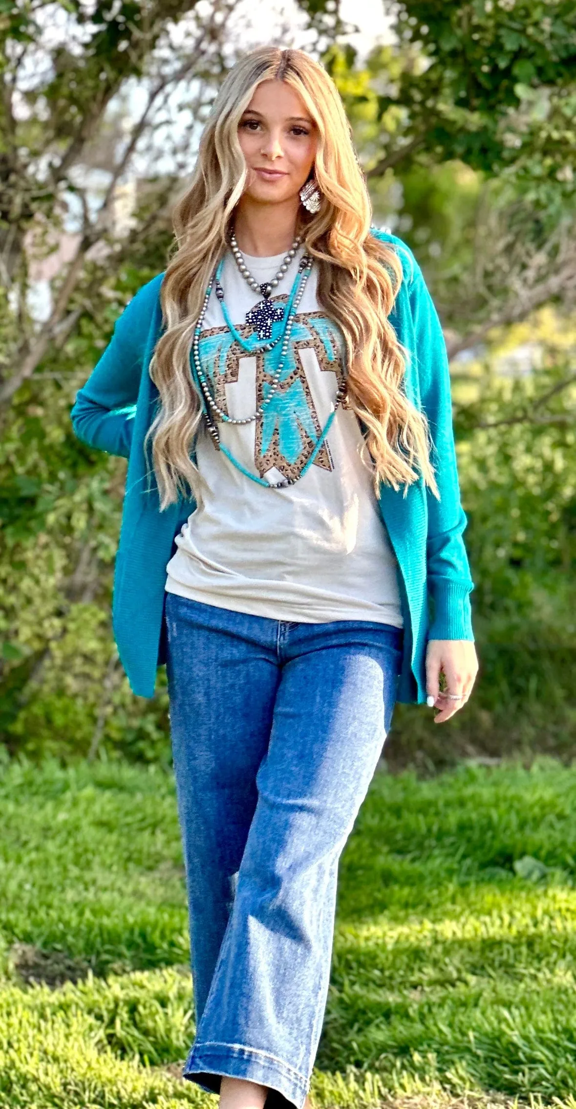 The Teal Fall Feels Cardigan 2.4
