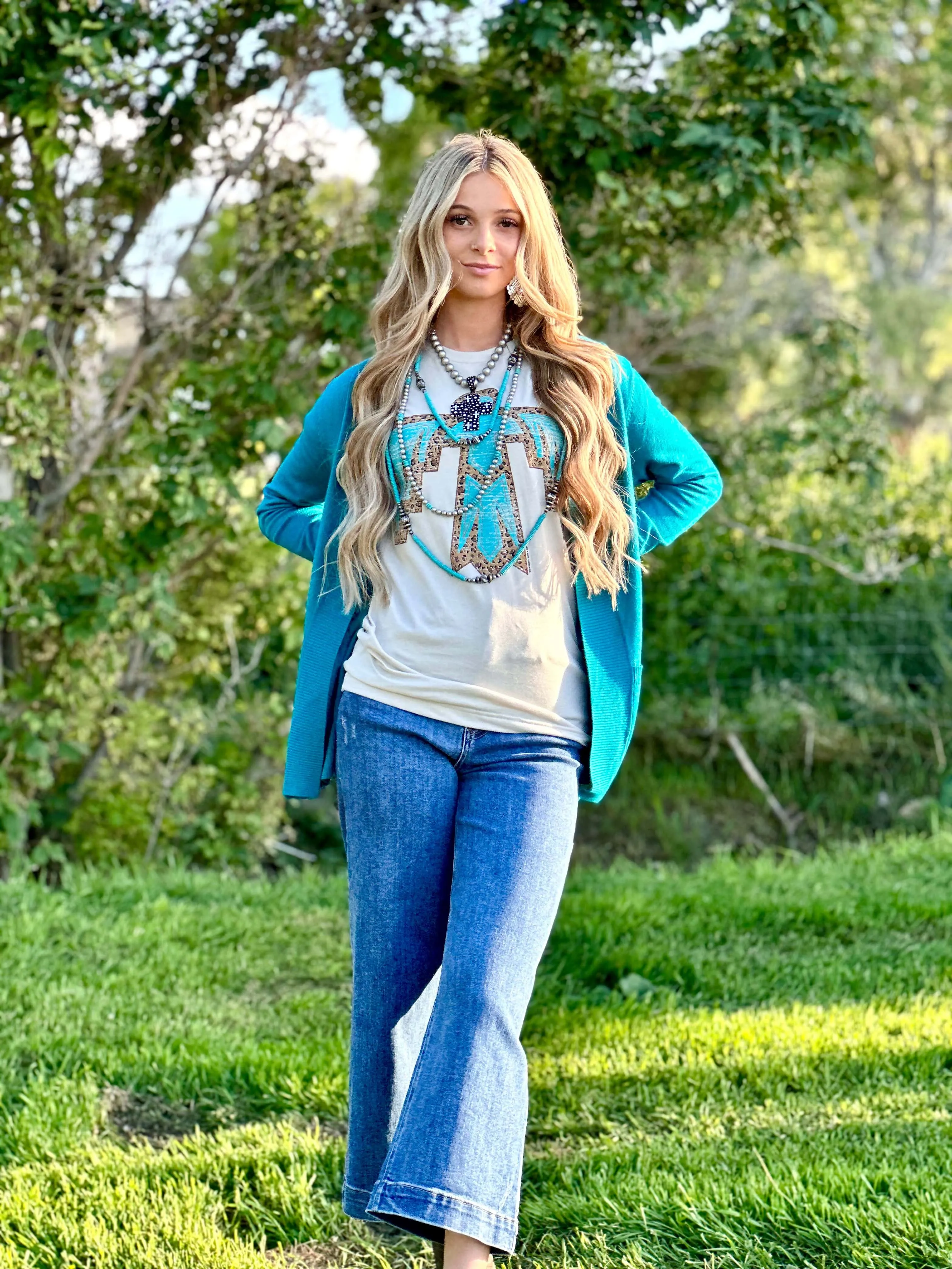 The Teal Fall Feels Cardigan 2.4