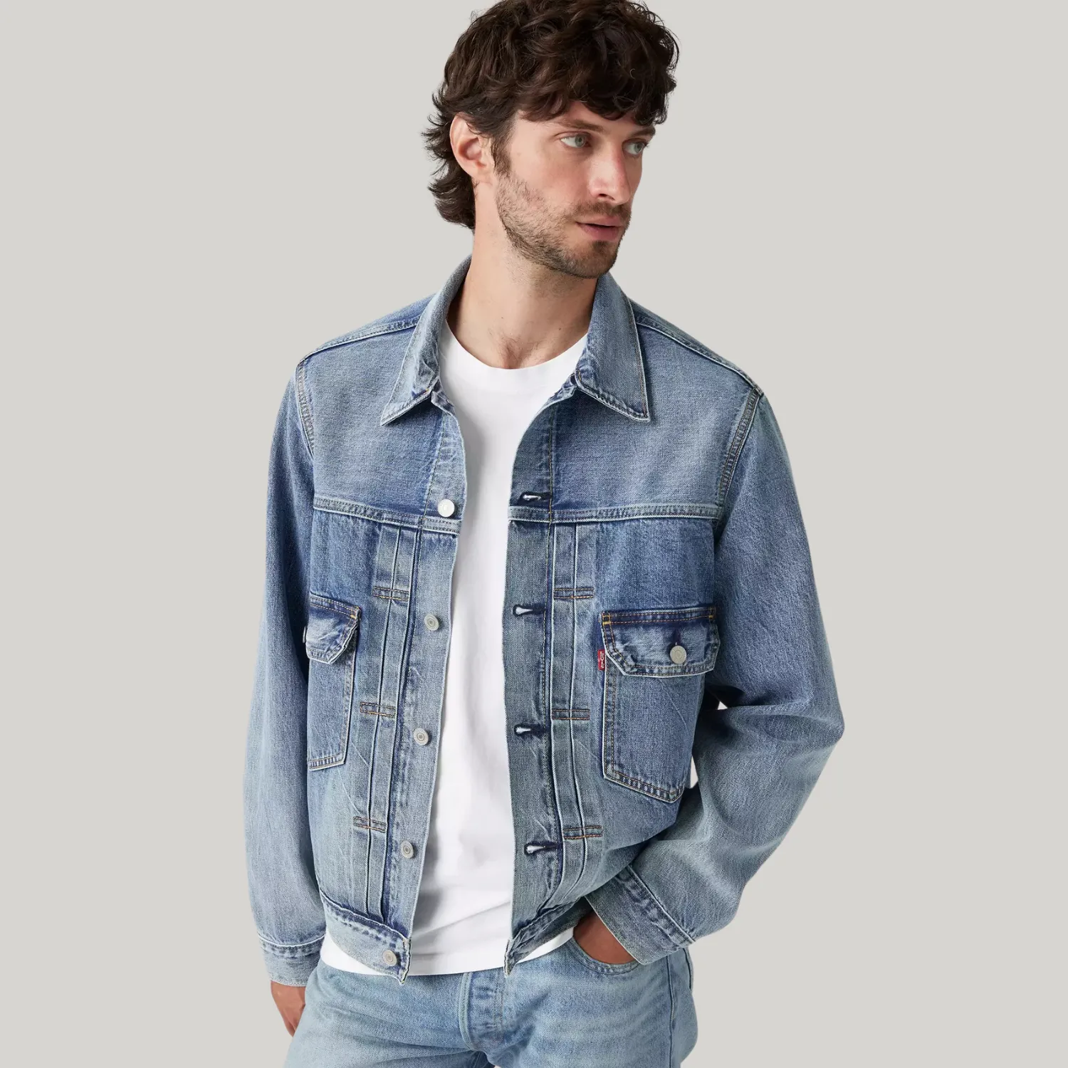Type 2 Trucker (Blue Sky Selvedge)