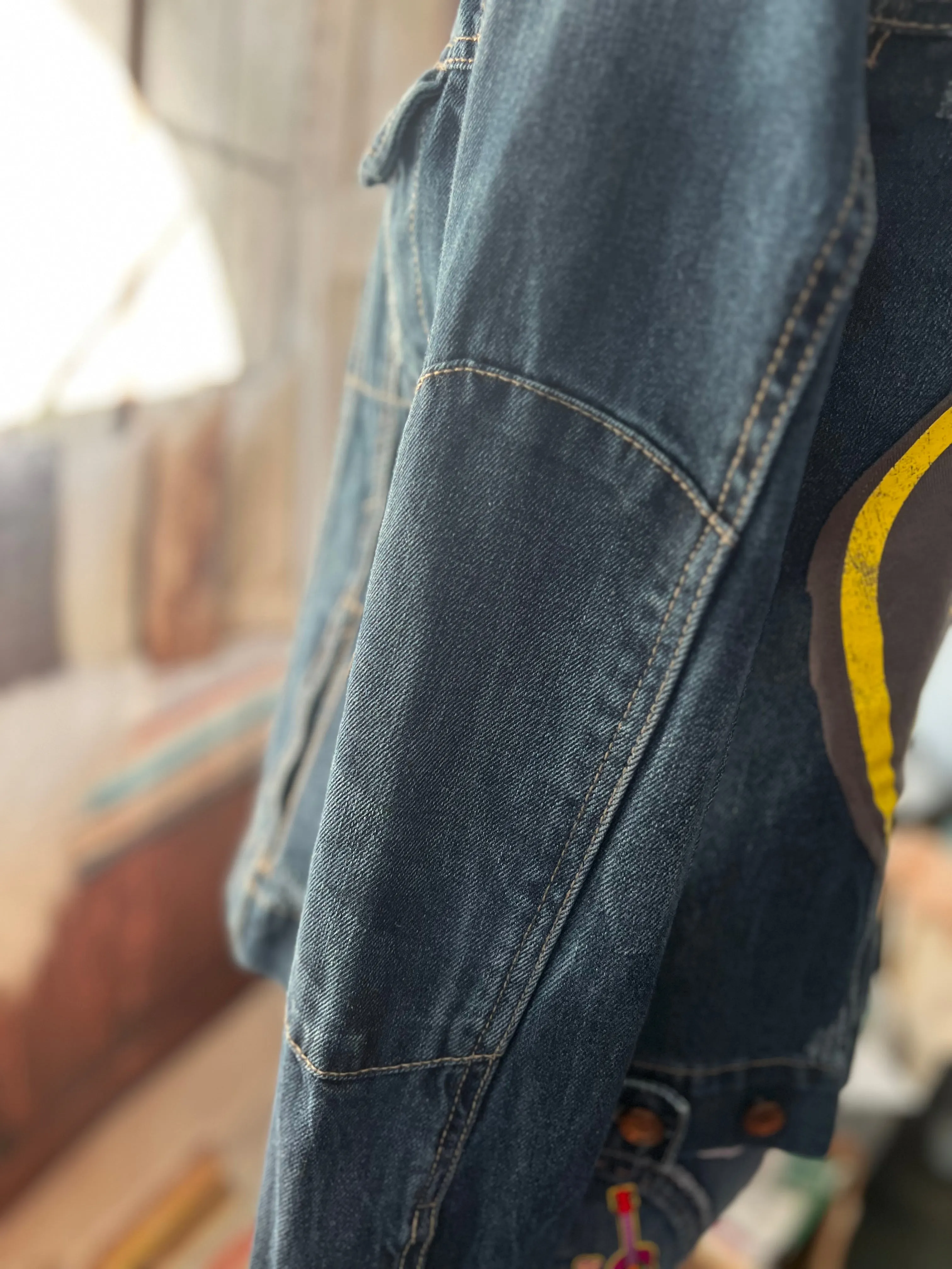Upcycled Denim Jacket Nirvana