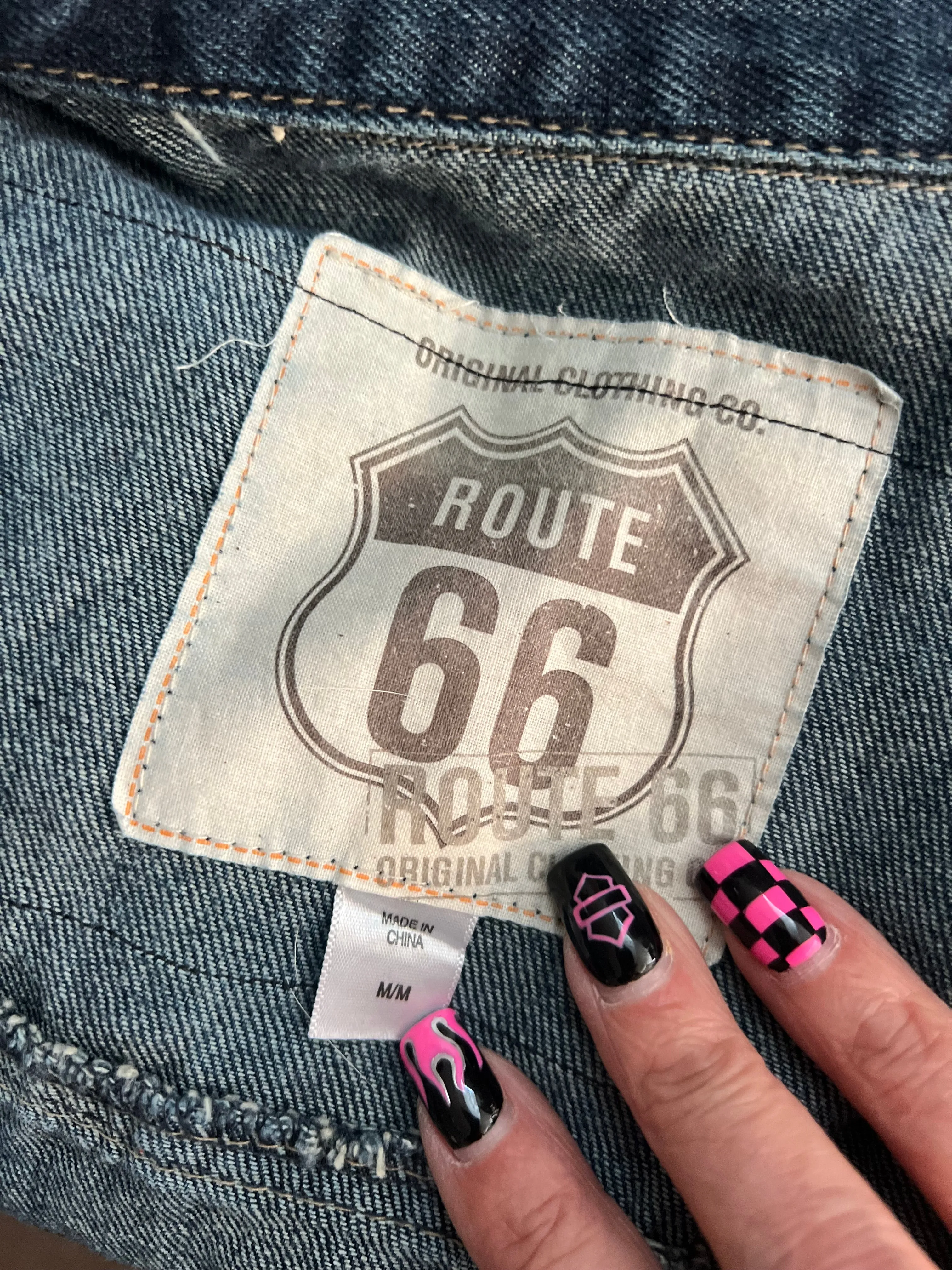 Upcycled Denim Jacket Nirvana