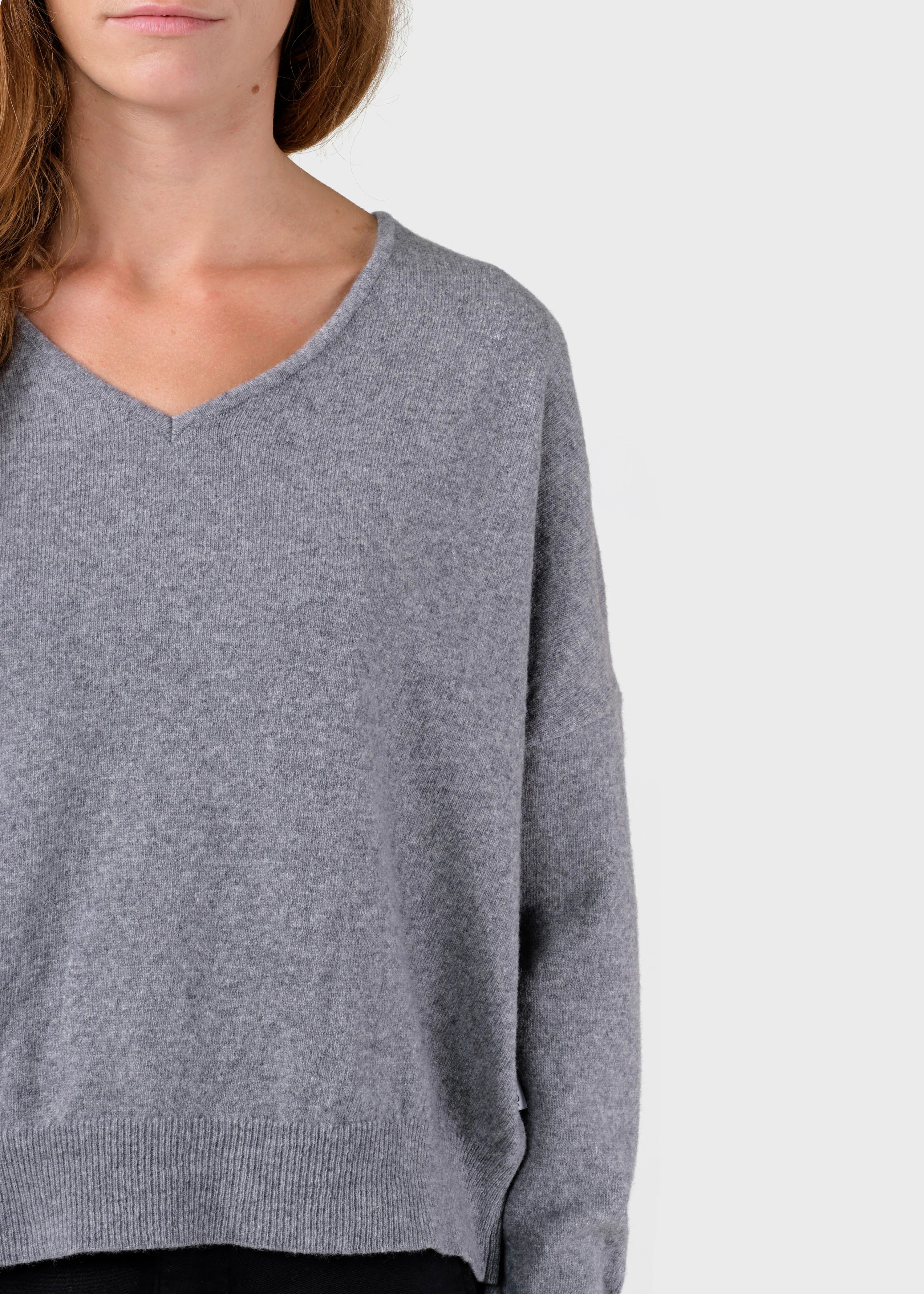 Vanessa knit  - Light grey