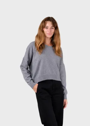Vanessa knit  - Light grey