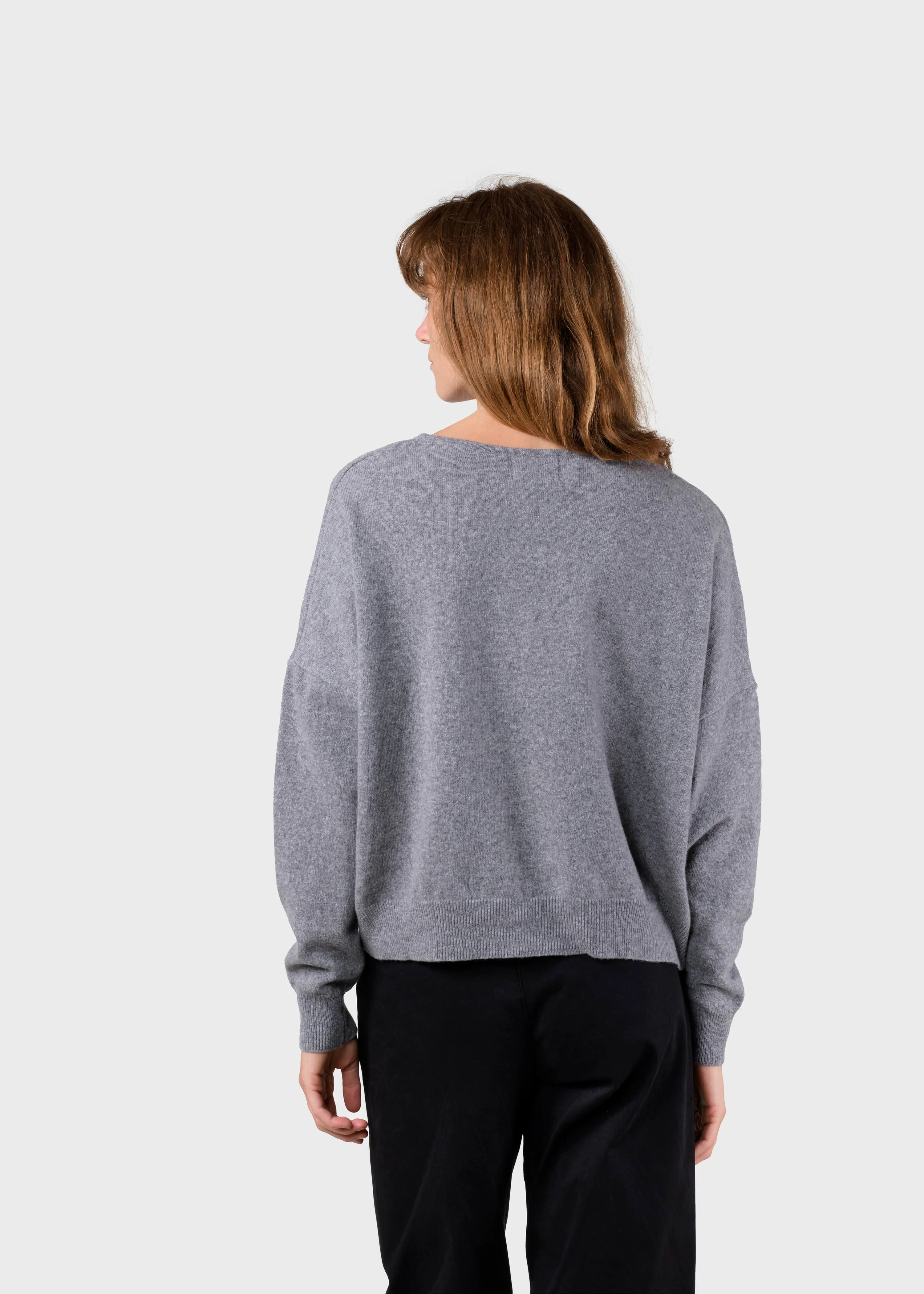 Vanessa knit  - Light grey
