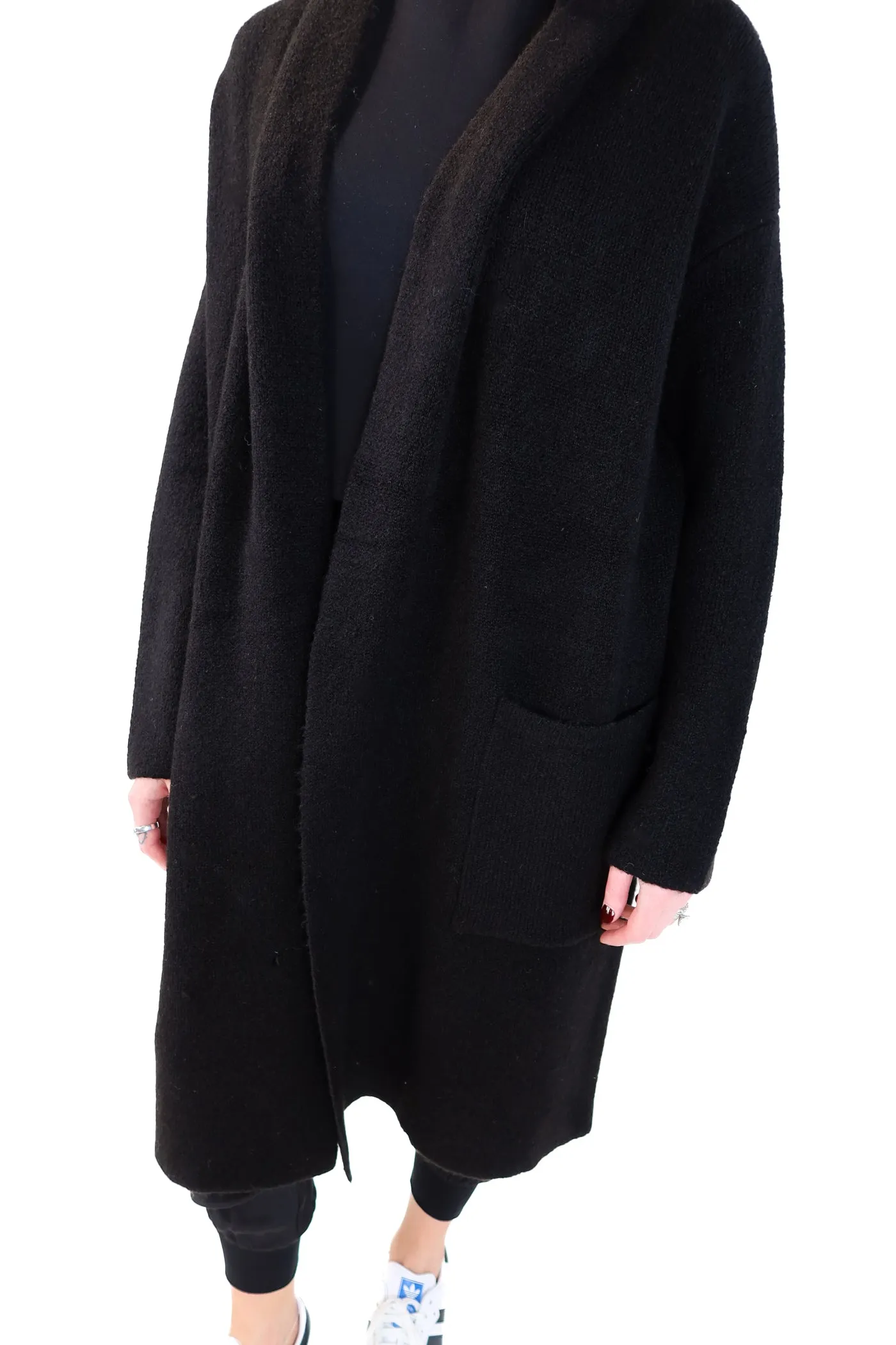 Vici Black Long Cardigan (S/M; retails for $88)