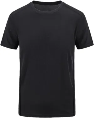 YIOLEAMP Men Summer Casual T Shirt Quick Dry Slim T-Shirt Sporting Short Sleeve Tops Tees